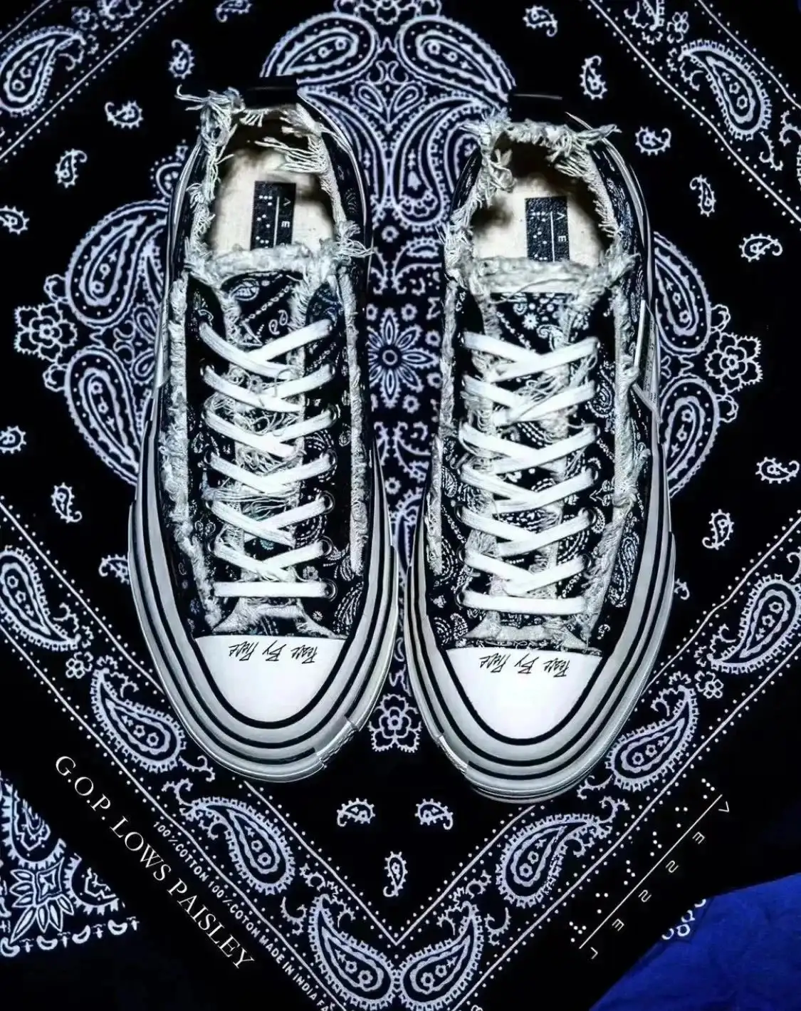 G.O.P. Lows Paisley Sneakers [12 styles]