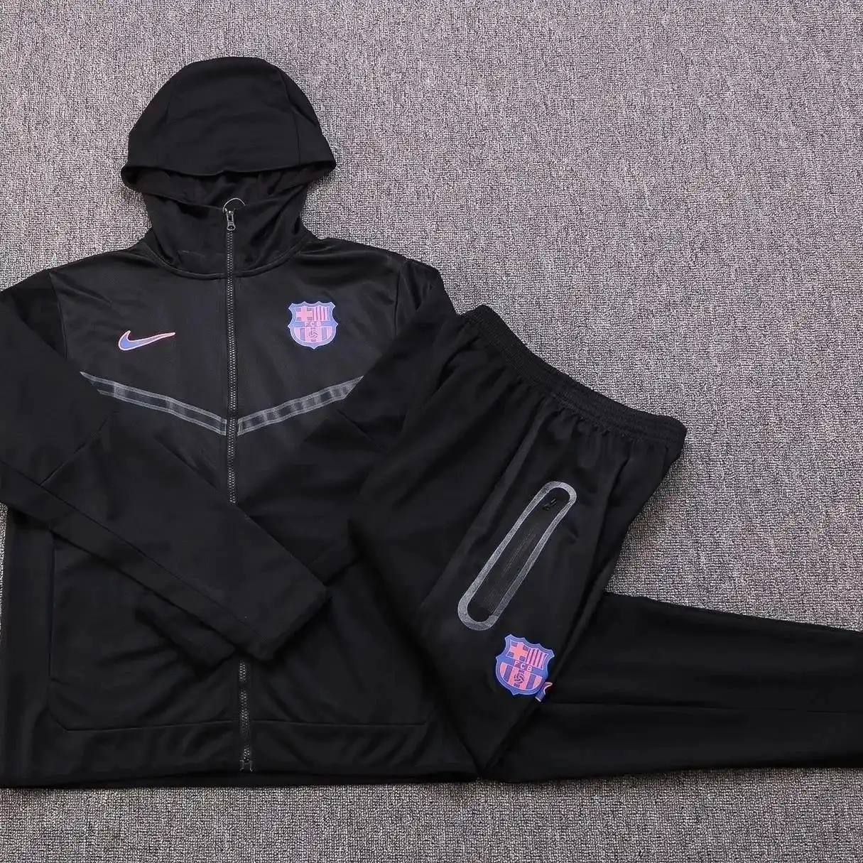 Nike Jordan Football Sports Set Hoodie Pants Suit [B22 Design] 2